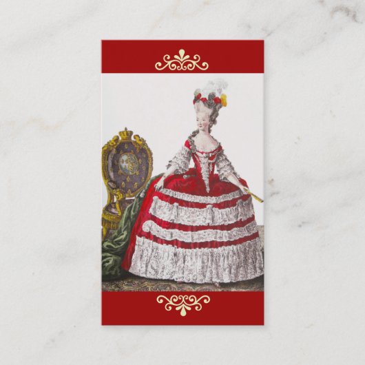 クイーンマリー・アントワネット~名刺 名刺 (正面)