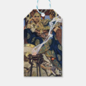 クイーンメイブウォリアープリンセスファンタジーアート ギフトタグ (正面)