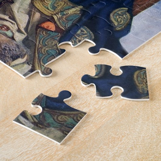 クイーンメイブウォリアープリンセスファンタジーアート ジグソーパズル (側面)