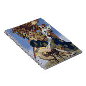 クイーンメイブウォリアープリンセスファンタジーアート ノートブック (右側)