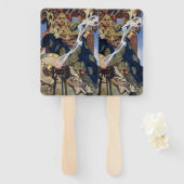 クイーンメイブウォリアープリンセスファンタジーアート ハンドファン (正面&裏面)