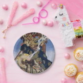 クイーンメイブウォリアープリンセスファンタジーアート ペーパープレート (パーティー)