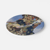 クイーンメイブウォリアープリンセスファンタジーアート ペーパープレート (アングル)