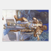 クイーンメイブウォリアープリンセスファンタジーアート ラッピングペーパーシート (正面2)