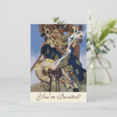 クイーンメイブウォリアープリンセスファンタジーアート 招待状 (スタンド正面)