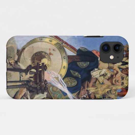 クイーンメイブウォリアープリンセスファンタジーアート Case-Mate iPhoneケース (裏面(横))