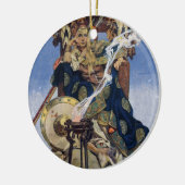 クイーンメイブウォリアープリンセス セラミックオーナメント (左)