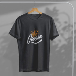 クイーンレタリング Tシャツ