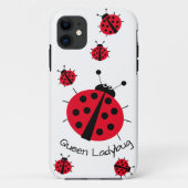 クイーンレディバガーリーグおもしろいかわいい漫画 Case-Mate iPhoneケース (裏面)