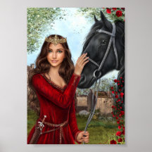 クイーンローズマリー&ミダスキャラクターアートプリント