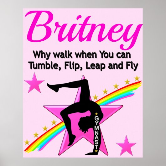 クイーン体操ポスパーソナライズされたター ポスター (正面)