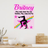 クイーン体操ポスパーソナライズされたター ポスター (キッチン)