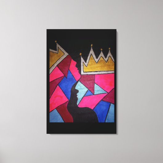 クイーン保セーフキャンバス印刷 キャンバスプリント (正面)