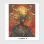 クイーン女神ファンタジーアート シール (シート)