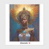 クイーン女神ファンタジーアート シール (シート)