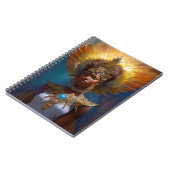 クイーン女神ファンタジーアート ノートブック (左側)