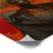 クイーン女神ファンタジーアート ポスター (角)