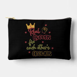 クイーン実在ズがお互いの王冠を固定する アクセサリーポーチ