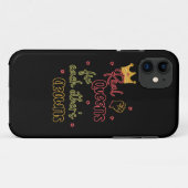 クイーン実在ズがお互いの王冠を固定する Case-Mate iPhoneケース (裏面(横))