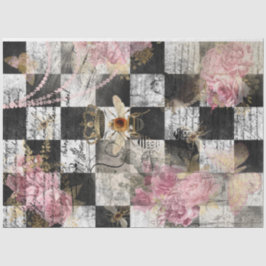 クイーン王室のビーヴィンテージデクページティッシュペーパー 薄葉紙