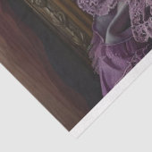 クイーン王室のホワイトキャットデコップページ 薄葉紙 (詳細)