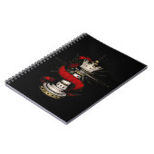 クイーン王室の ノートブック (左側)