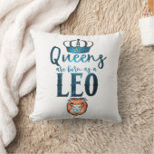 クイーン生まれはLEO〔占星術の〕十二宮図のサインとして7月威厳がある クッション (ブランケット)