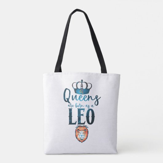 クイーン生まれはLEO〔占星術の〕十二宮図のサインとして7月威厳がある トートバッグ (裏面)