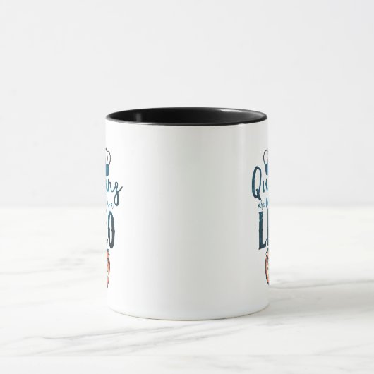 クイーン生まれはLEO〔占星術の〕十二宮図のサインとして7月威厳がある マグカップ (中央)