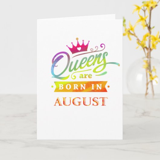 クイーン生まれズが威厳がある誕生日贈呈 カード (黄色い花)