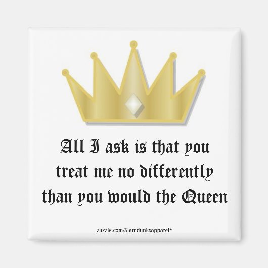 クイーン磁石 マグネット (正面)