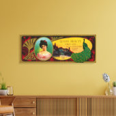 クイーン美しいSOAPラベルランスポーツ, IN キャンバスプリント (インサイチュ (リビング))