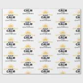 クイーン誕生日ラッピング紙 ラッピングペーパー (フラット)