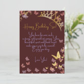 クイーン誕生日 シーズンカード (スタンド正面)