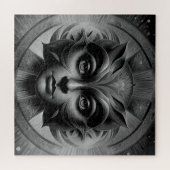 クイーン顔 ジグソーパズル (横)