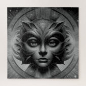 クイーン顔 ジグソーパズル (縦)