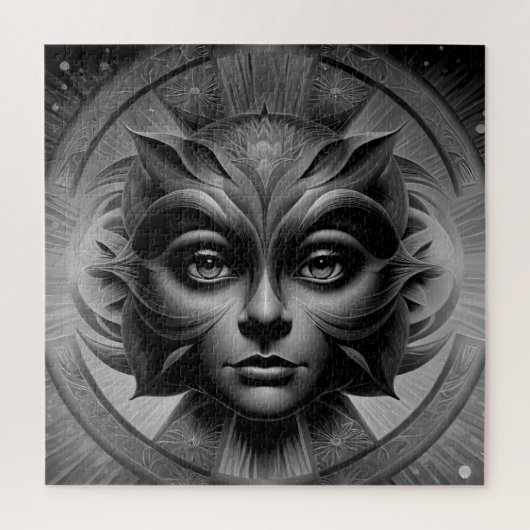 クイーン顔 ジグソーパズル (縦)