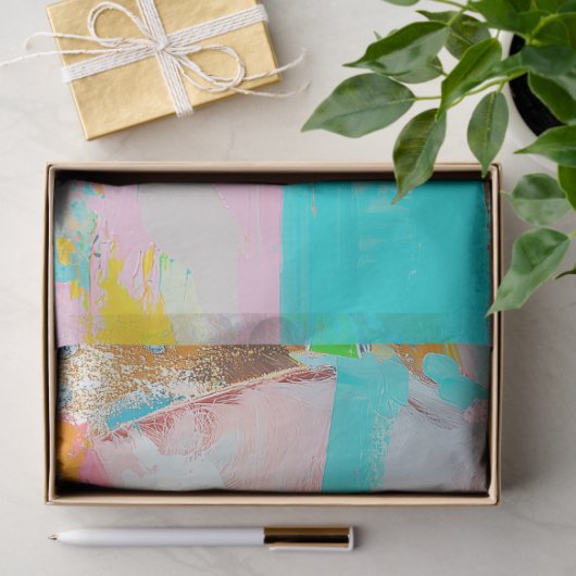 クイーン鮮やか抽象芸術アポップ・アートのートデクページ 薄葉紙 (ギフト)