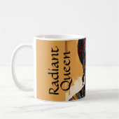 クイーン1クラシック名マグカップ コーヒーマグカップ (左)