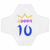 クイーン10 サッカーボール (フラット)