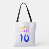 クイーン10 トートバッグ (裏面)