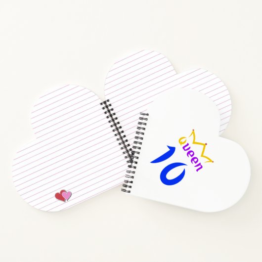 クイーン10 ノートブック (内部)