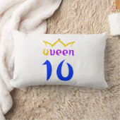 クイーン10 ランバークッション (ブランケット)