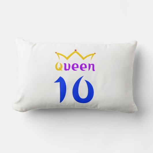クイーン10 ランバークッション (正面)