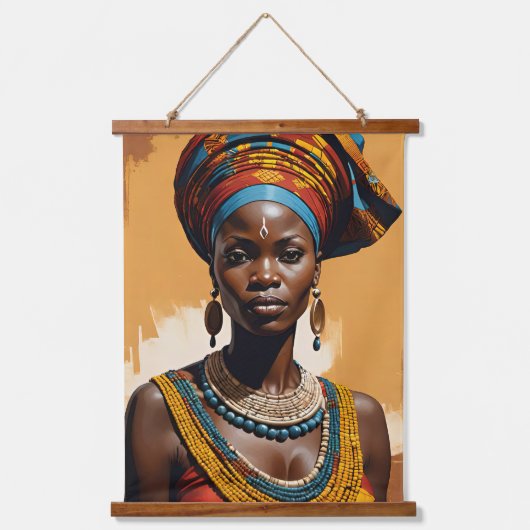 クイーン1 吊り下げ型タペストリー (正面)