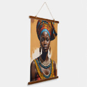 クイーン1 吊り下げ型タペストリー (傾斜あり)