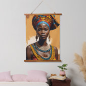 クイーン1 吊り下げ型タペストリー (寝室)