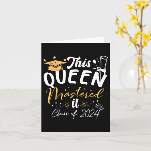 クイーン2024マスターズ卒業のClをマスター カード (黄色い花)