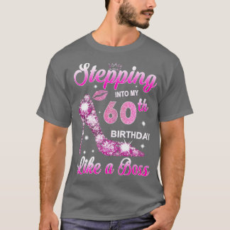 クイーン60年のような60誕生日に踏み込む Tシャツ