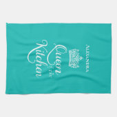 クイーン・オブ・ザ・キッチンカスタム キッチンタオル (横)